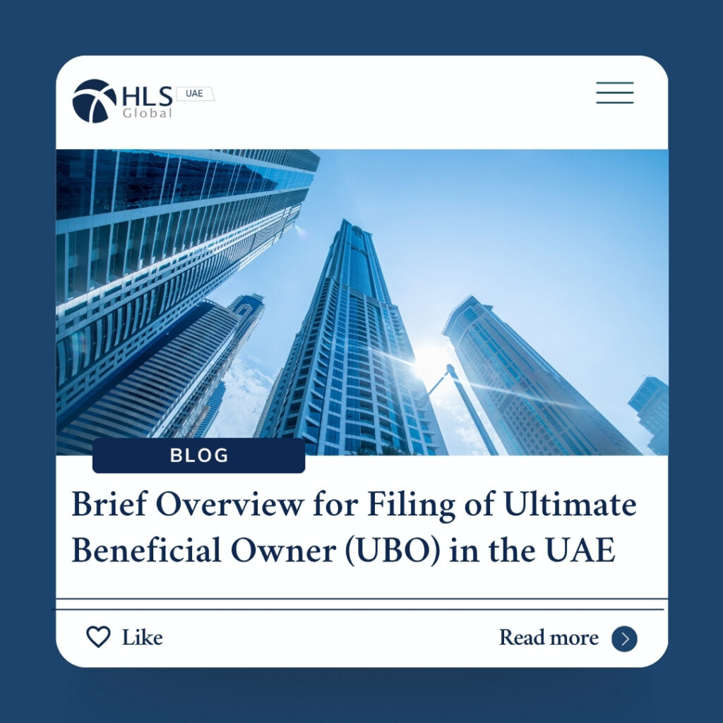 UBO compliance in UAE